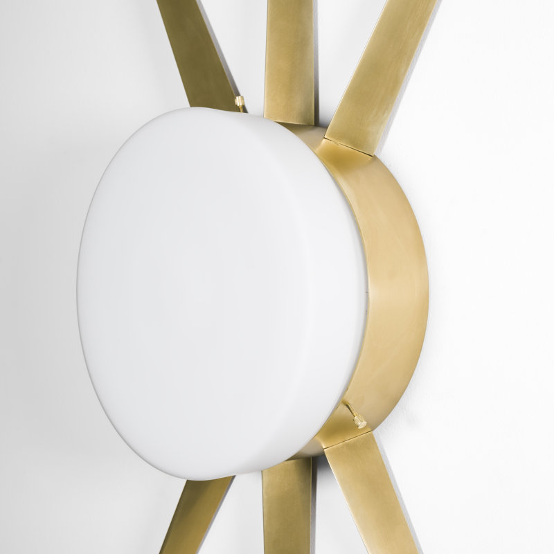 1 - Light LED Flush Mounted Sconce
