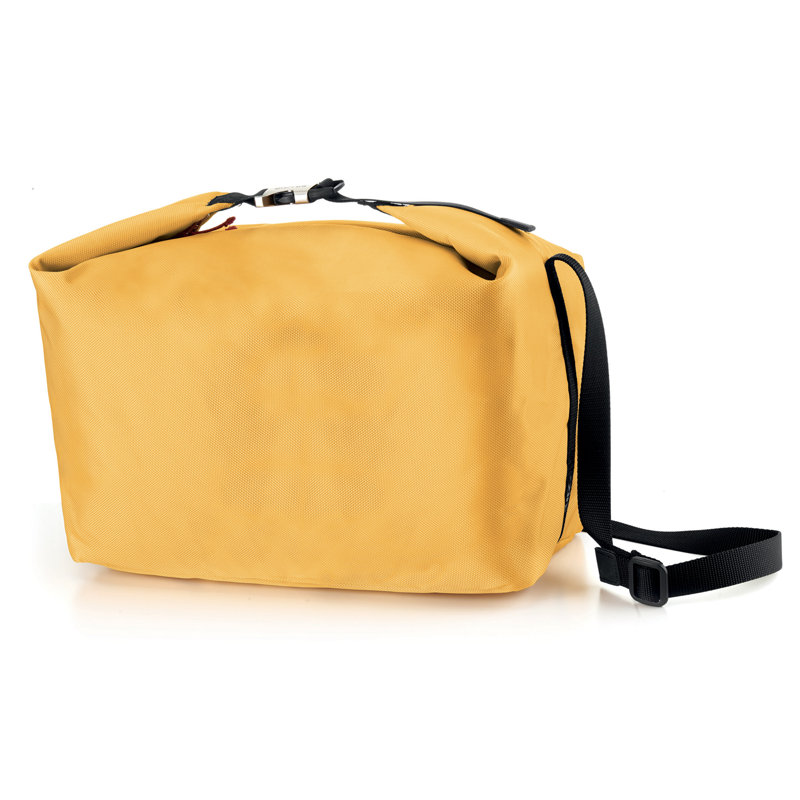Refroidisseur à pique-nique isolé, service pour 2, H 8,3 po x l 13,8 po x P 7,5 po, Jaune