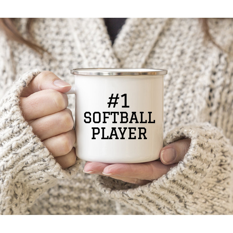 Tasse de camping Campfire, Softball Player
