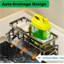Serviteur d'évier de cuisine en acier inoxydable avec plateau de drain - Porte-éponge antirouille et organisateur de savon à vaisselle pour comptoir-108989750