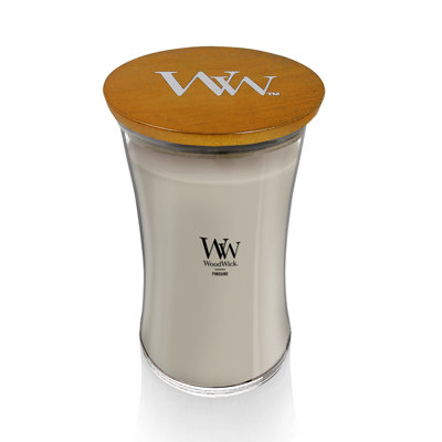 Grande bougie sablier WoodWick® Praline