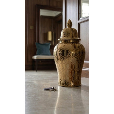 Handmade Ceramic / Porcelain Ginger Jar