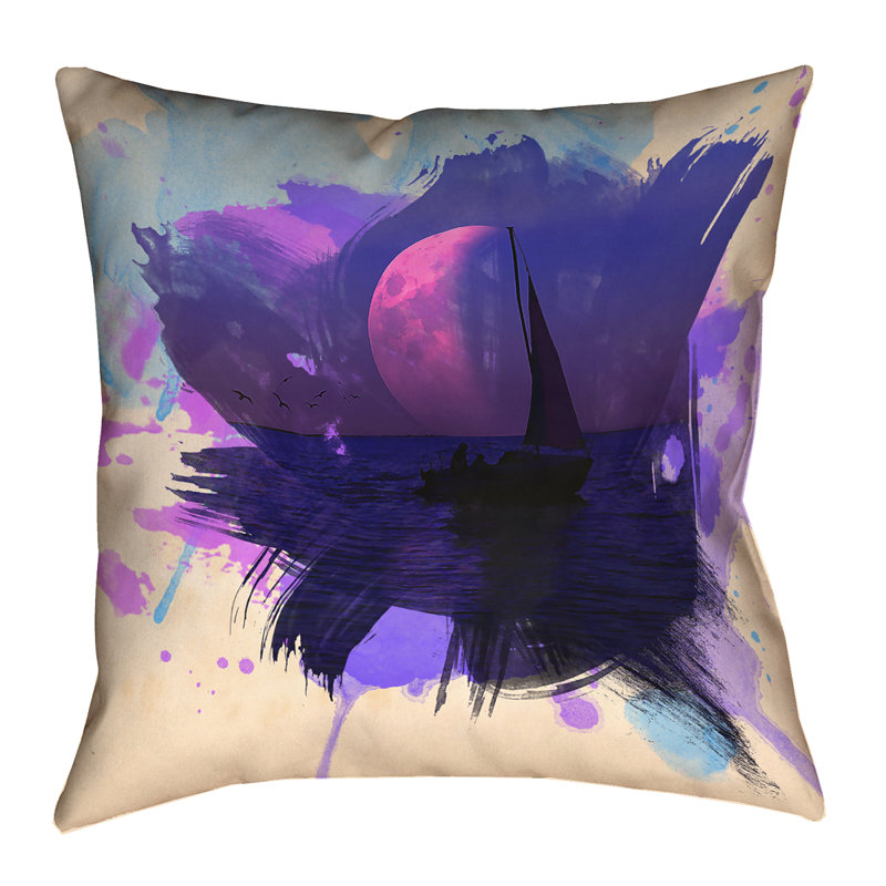 Housse de coussin en coton David Khieu, H 16 po x l 16 po