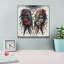 Toile épique «Wings and Roses White» par Rey Klimt, 12 po x 12 po-1161259653