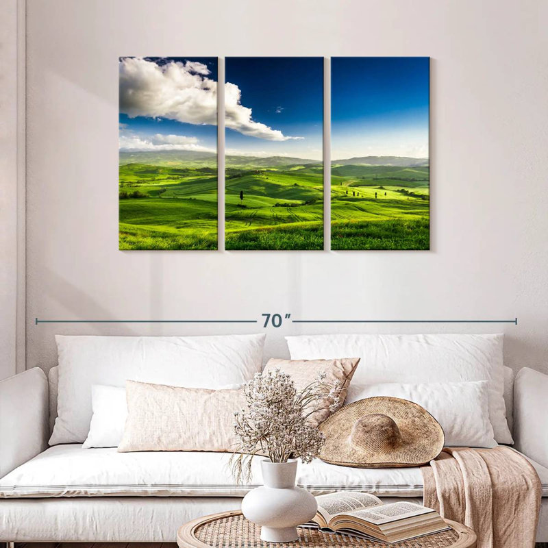 Alvord Cloudy Tuscany Field, 28" H x 45" W