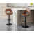Brown Seat/Black Frame