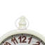 Horloge noire en métal