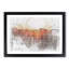The Beijing Skyline at Sunset in Abstract - Picture Frame Drawing Print-55735900-55735901