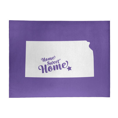 Tapis en poly-chenille wichita à la maison