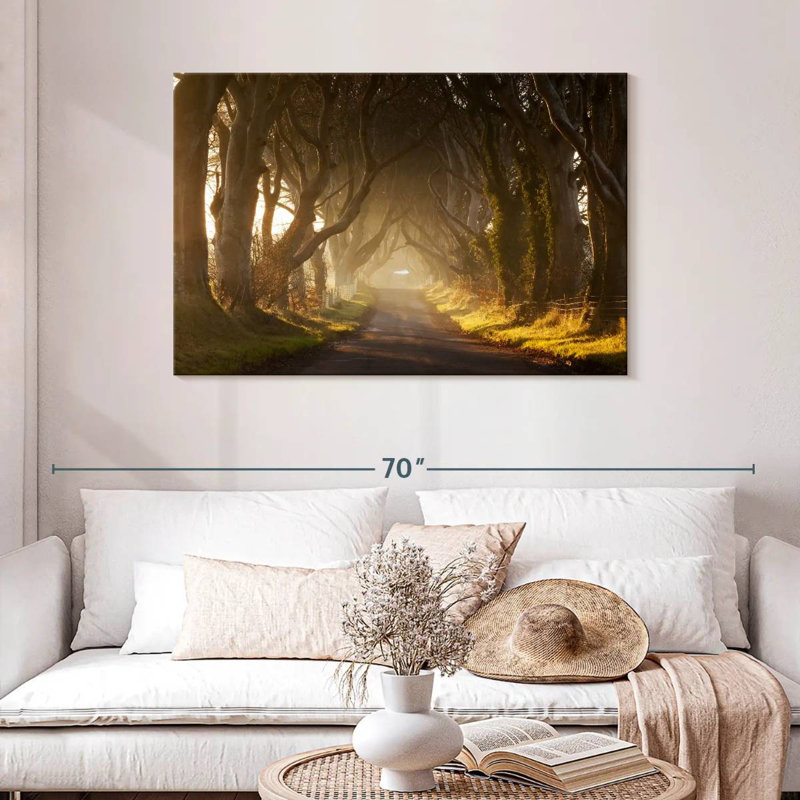 Mehar Pathway to the Woods, H 30 po x l 45 po