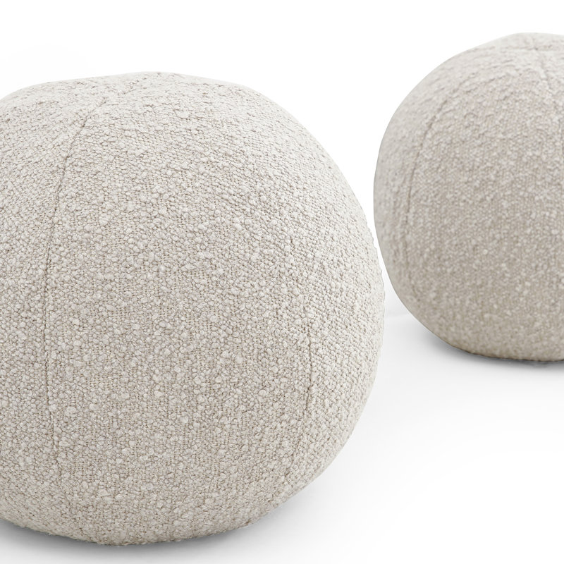 Round Cushion, Knoll Sand