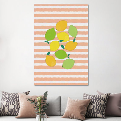 Citrus Crowd by Orara Studio - Wrapped Canvas Gallery-Wrapped Canvas Giclée