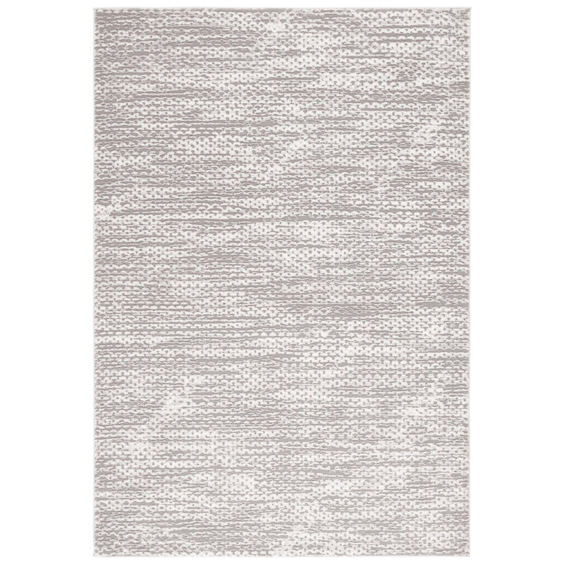 Tapis abstrait Abbriella Performance, Rectangulaire 8 pi x 10 pi