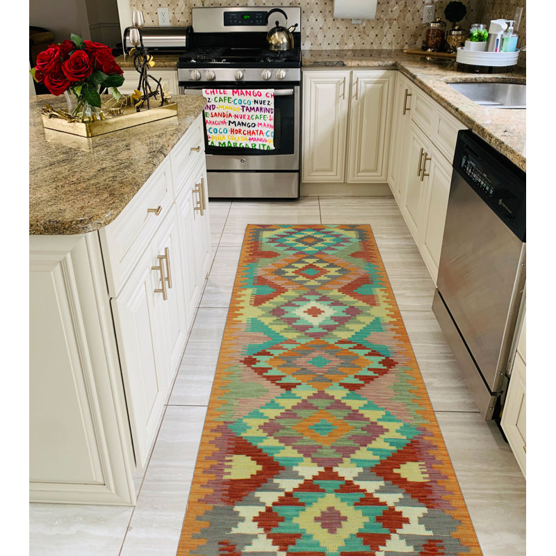 Bobbee Wool Geometric Indoor Rug