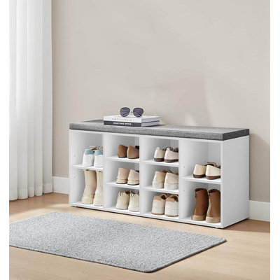 Wood Storage Bench