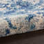 Tapis contemporain ivoire / bleu foncé KI60 Ivory Shore-245807268