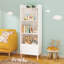 Bibliothèque pour enfants, présentoir à livres pour enfants, étagère de rangement pour jouets pour chambre d'enfant, salle de jeux, chambre de bébé