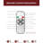 9FT Pre-Lit Artificial Christmas Garland with Dual Color LED Lights and Timer by Remote Control and Batteries Operated, Holiday Decorations, for Indoor Door Home Stairs Fireplaces Wall