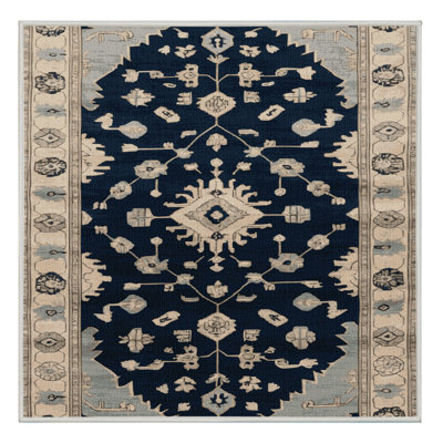 Machine Washable Overdyed Beige Area Rug