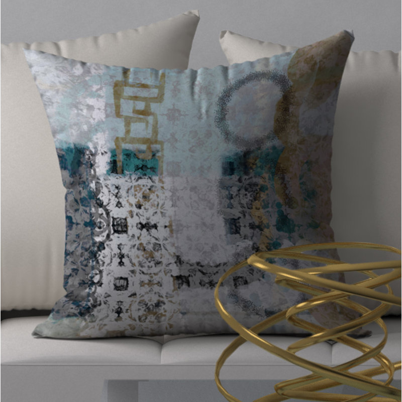 Housse de coussin et insert de coussin carré Forever, 18 po x 18 po