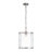 1-Light Handcrafted Textured Water-Glass Cylinder Pendant-1347820204