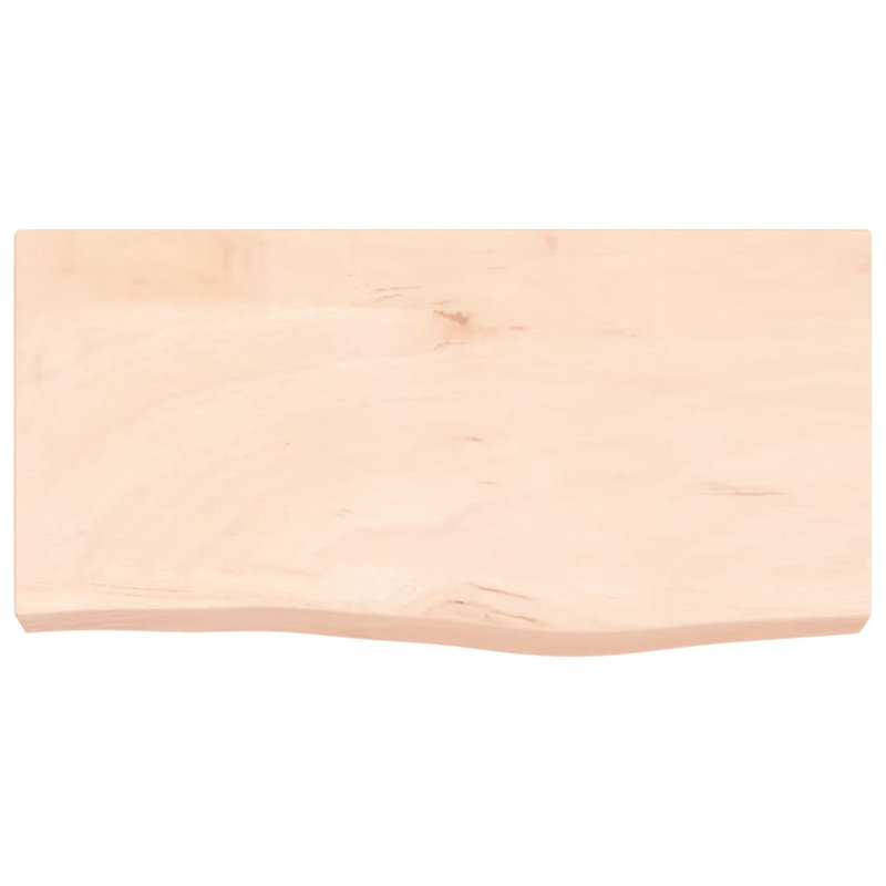 Agena 60cm Solid Wood Bathroom Vanity Top