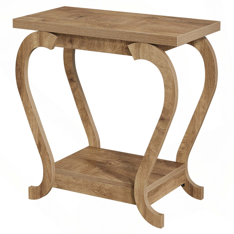 Modern Accent Side Table,2-Tier Coffee Table,End Table