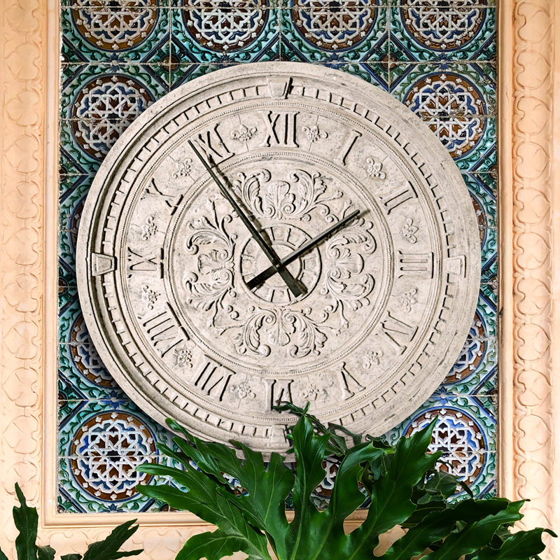 Très grande horloge murale 33,5 po Mondamin