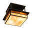 Hyde Park "T" Mission 2 - Light Semi Flush Mount