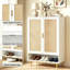 18 Pair Shoe Storage Cabinet