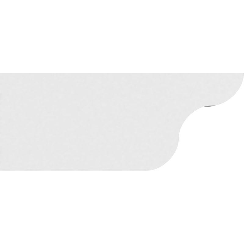 4"W x 8"H x 20"L Standard Carmel Architectural Grade PVC Rafter Tail, 8"H x 4"W x 20"D