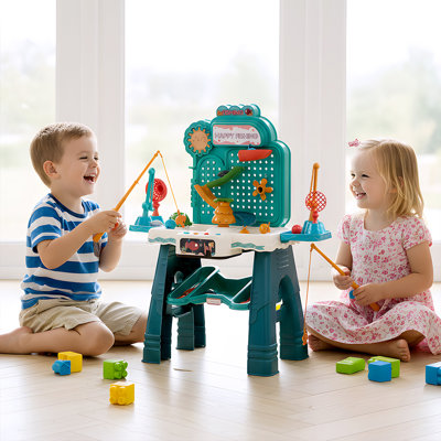 47 PCS Kids Fishing Toy Set