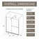 Versatile Shower Door with Advanced Construction and Stylish Design