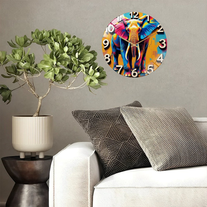 Horloge murale 12 po