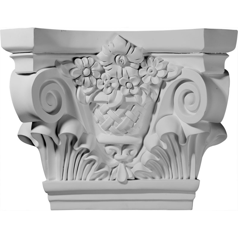 Sussex Capital (convient aux pilastres de l 13 1/2 po x P 1 5/8 po) (paquet de 2)