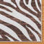 Tapis d'intérieur rayé à motif zèbre Rayna-102344664