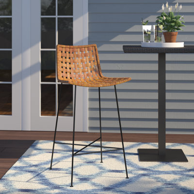Cathaline Patio Bar Stool