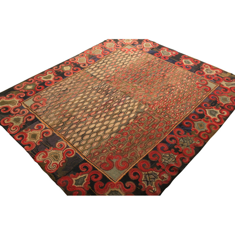 Hand Knotted Wool Oriental Area Rug
