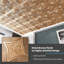 Carreaux de plafond tombant 24 po x 24 po Art3d, panneaux de PVC 3D, paquet de 12, 48 pieds carrés