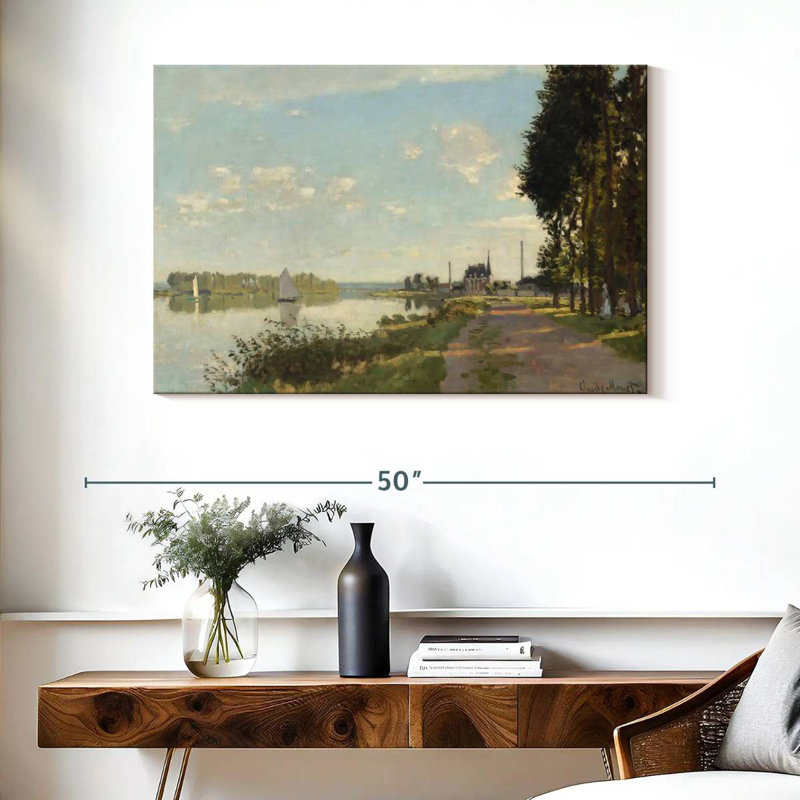 Kavia Argenteuil 1872, 26" H x 39" W