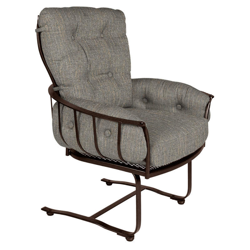 Monterra Outdoor Lounge Chair, Adena Shale, Copper Creek