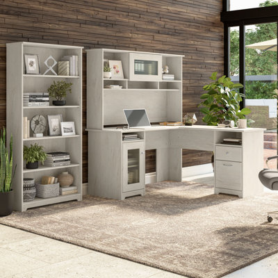 Shelonda 3 Piece Computer Desk Office Set
