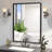 40X30inch Glossy Bathroom Mirror, Rectangle Vanity Mirror