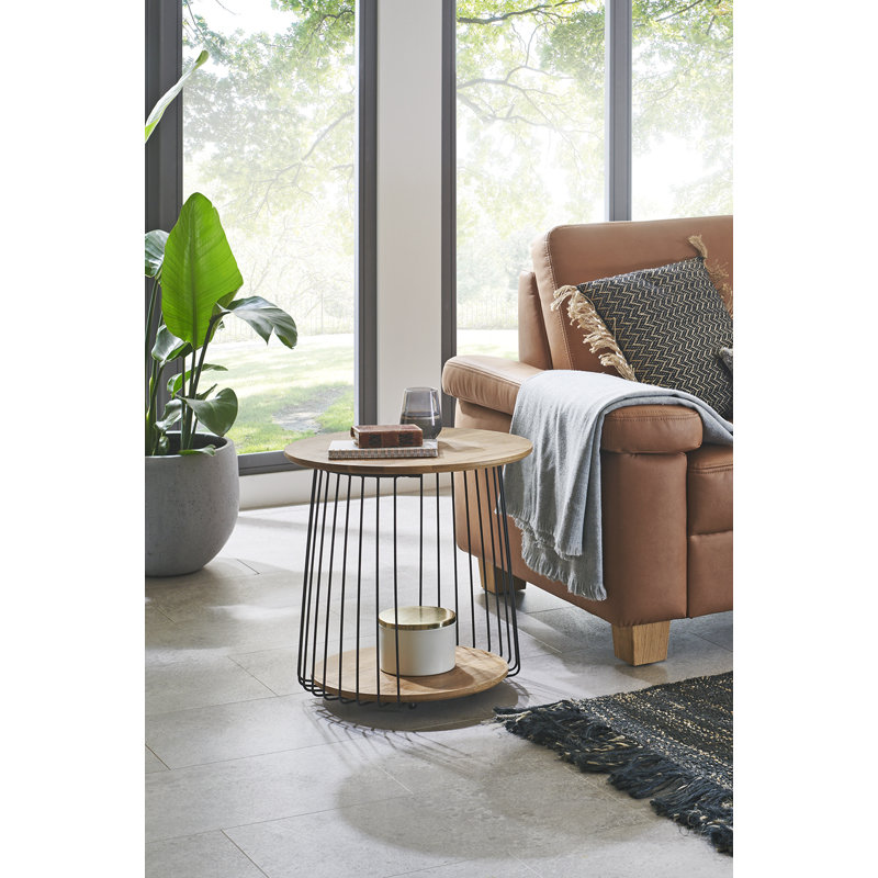 Mahler Drum End Table