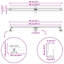  360° Shower Drain With Slim Model Silver Stainless Steel 304 Bathroom