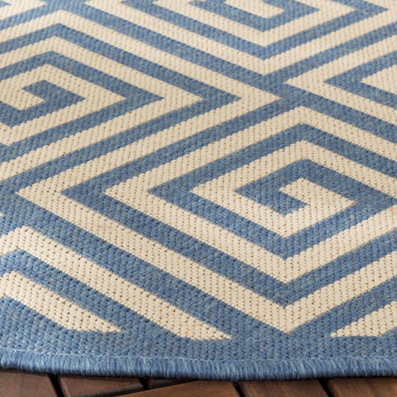 Tapis d'intérieur / extérieur Carovella, Rond 6 pi 7 po
