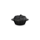 Le Creuset Stoneware Pumpkin Mini Cocotte, 12 Oz. - Licorice