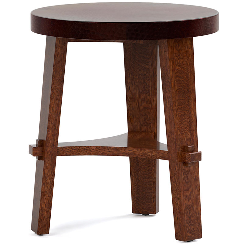 Mission Little Treasures Copper-Top Tabouret, Onondaga