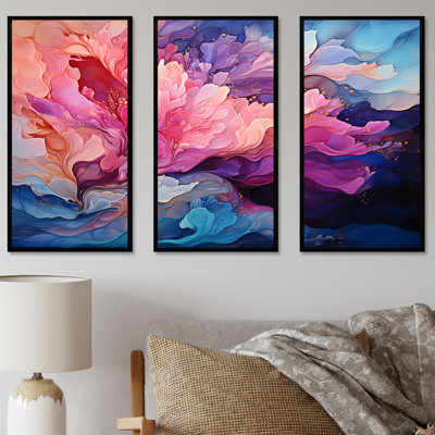 «Lumpkin - Aurora Borealis», ensemble de reproductions d'art mural