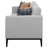 Cushion Back Sofa With Pillows